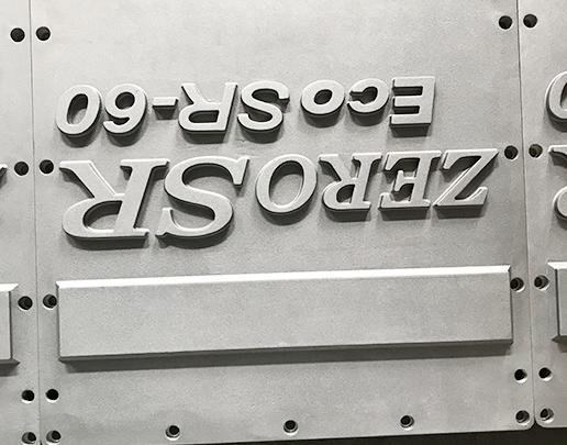 Crane nameplate