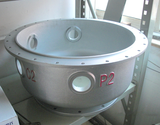 What are the non-destructive testing techniques used in the production of castings in Dalian